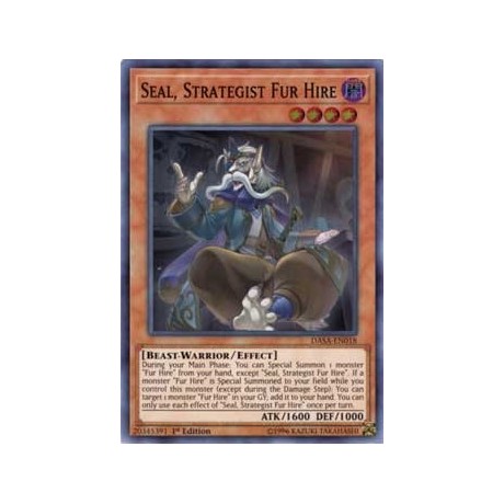 Seal, Strategist Fur Hire - DASA-EN018