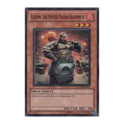 Kayenn, the Master Magma Blacksmith - DT05-EN027