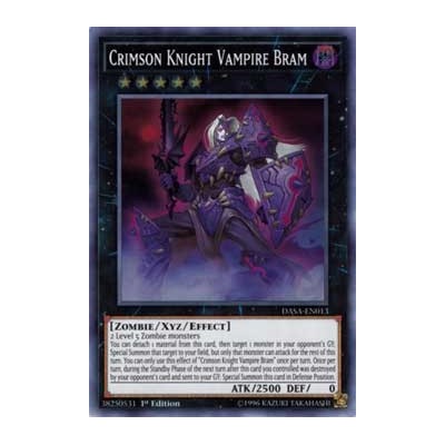 Crimson Knight Vampire Bram - DASA-EN013