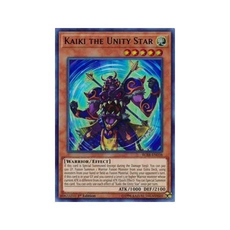 Kaiki the Unity Star - BLRR-EN038