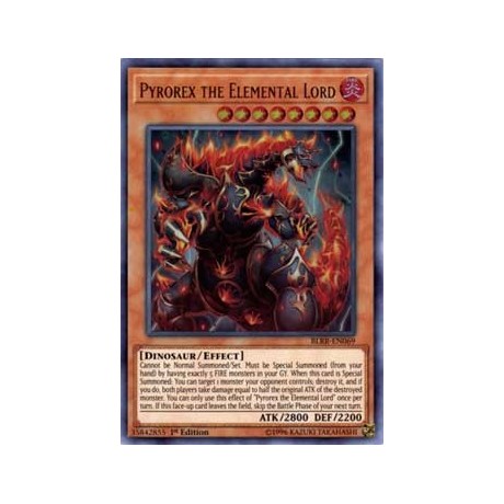 Pyrorex the Elemental Lord - BLRR-EN069