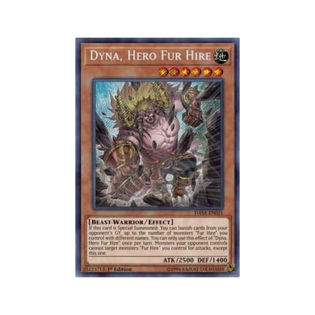 Dyna, Hero Fur Hire - DASA-EN021