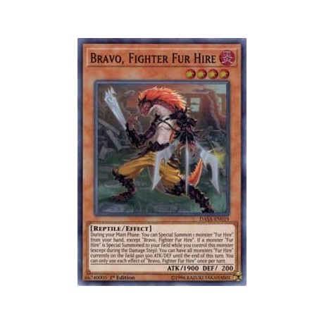 Bravo, Fighter Fur Hire - DASA-EN019