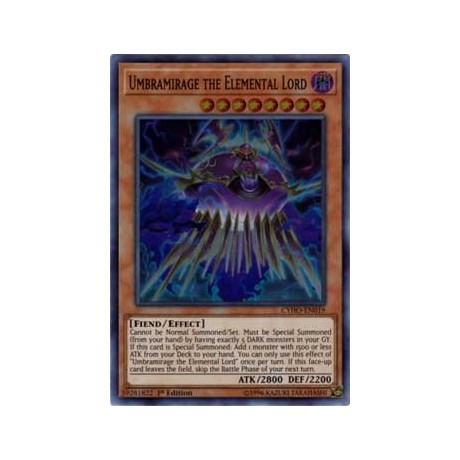 Umbramirage the Elemental Lord - CYHO-EN019