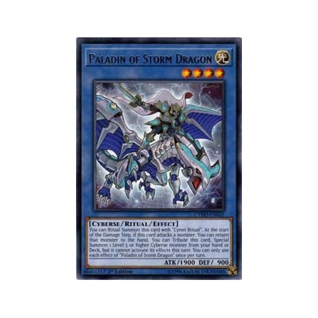 Paladin of Storm Dragon - CYHO-EN031