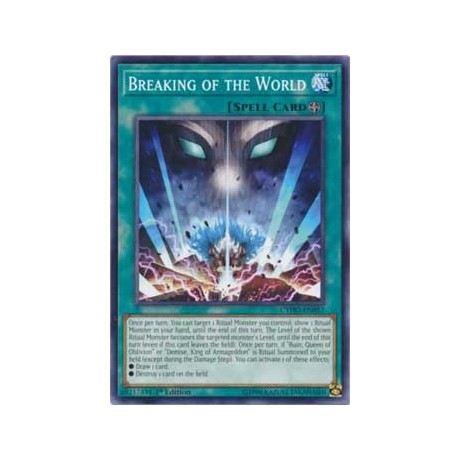 Breaking of the World - CYHO-EN057