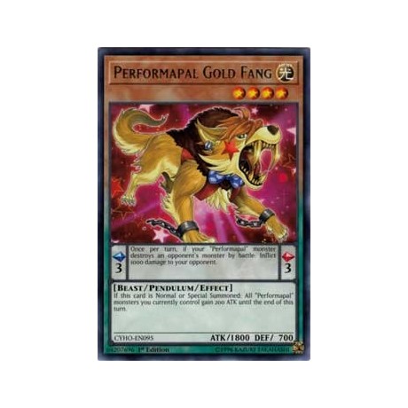 Performapal Gold Fang - CYHO-EN095