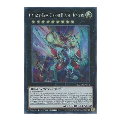 Galaxy-Eyes Cipher Blade Dragon - EXFO-ENSE4