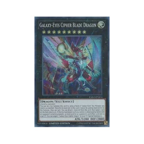 Galaxy-Eyes Cipher Blade Dragon - EXFO-ENSE4