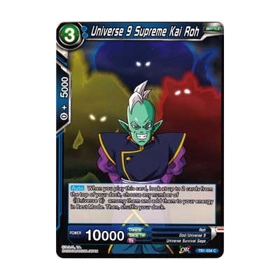 Universe 9 Supreme Kai Roh - TB1-034