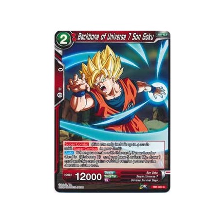 Backbone of Universe 7 Son Goku - TB1-003