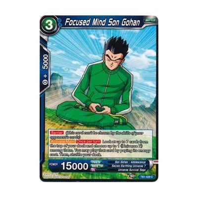 Focused Mind Son Gohan - TB1-029