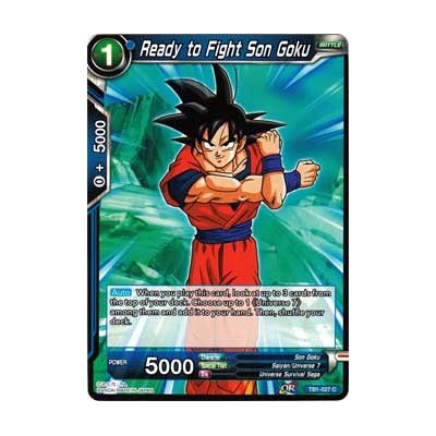 Ready to Fight Son Goku - TB1-027