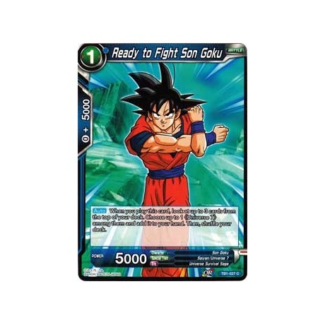 Ready to Fight Son Goku - TB1-027