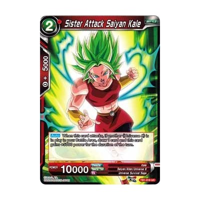 Sister Attack Saiyan Kale - TB1-016