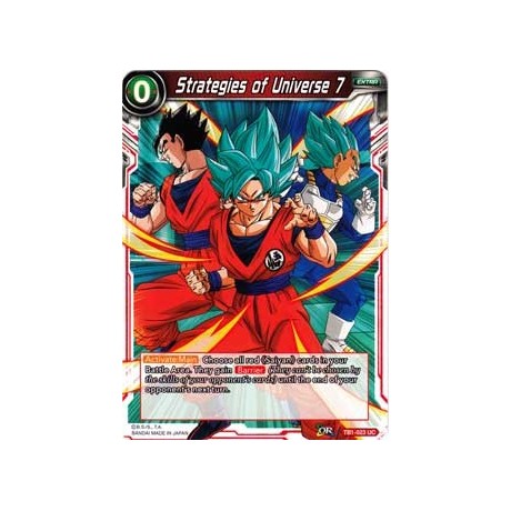 Strategies of Universe 7 - TB1-023