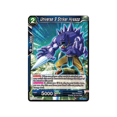 Universe 9 Striker Hyssop - TB1-043