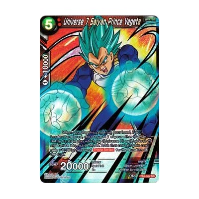 Universe 7 Saiyan Prince Vegeta - TB1-004