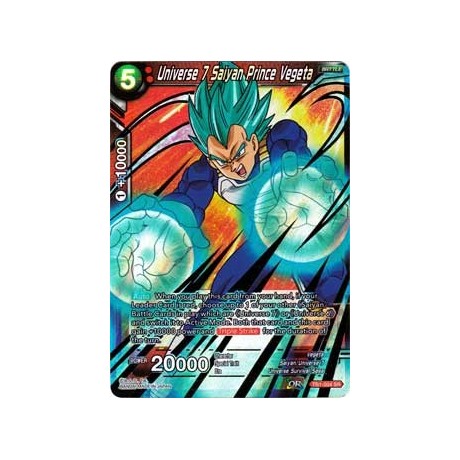 Universe 7 Saiyan Prince Vegeta - TB1-004