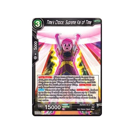 Time's Choice, Supreme Kai of Time - BT4-103