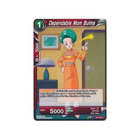 Dependable Mom Bulma - BT4-013