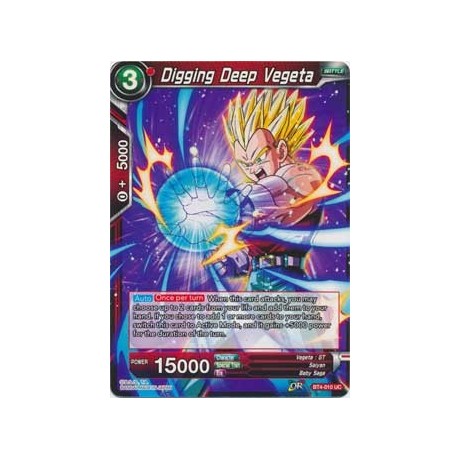 Digging Deep Vegeta - BT4-010