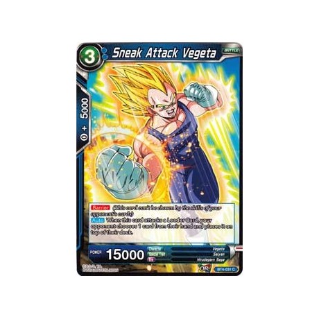 Sneak Attack Vegeta - BT4-031