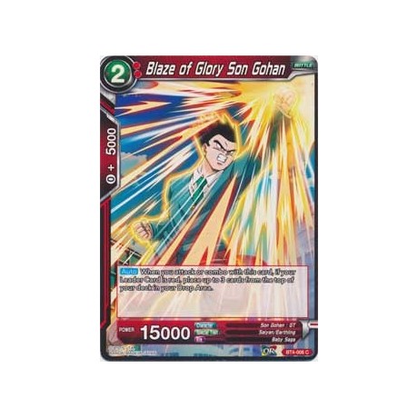 Blaze of Glory Son Gohan - BT4-006