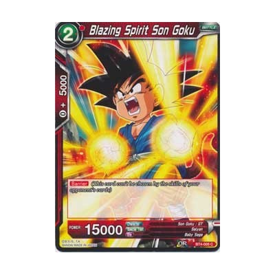 Blazing Spirit Son Goku - BT4-005