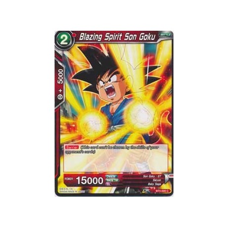 Blazing Spirit Son Goku - BT4-005