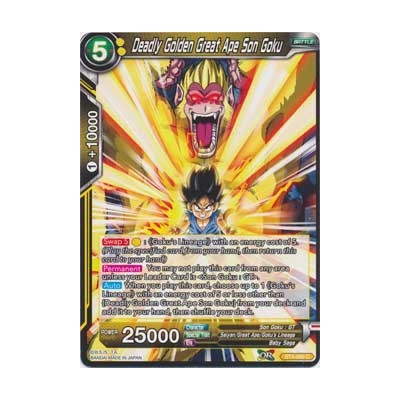 Deadly Golden Great Ape Son Goku - BT4-080