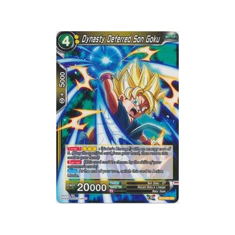 Dynasty Deferred Son Goku - BT4-081