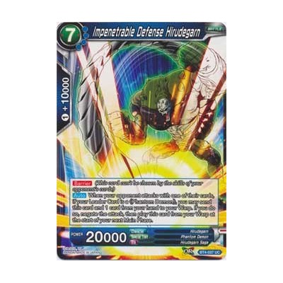 Impenetrable Defense Hirudegarn - BT4-037