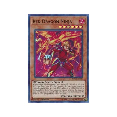 Red Dragon Ninja - SHVA-EN025