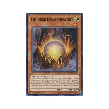 Thunder Dragonmatrix - SOFU-EN018