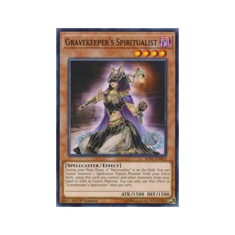 Gravekeeper's Spiritualist - SOFU-EN013