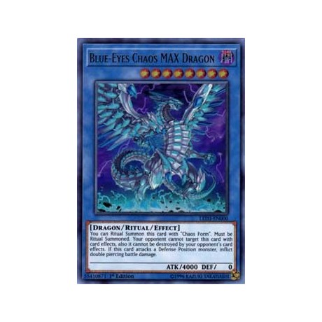 Blue-Eyes Chaos MAX Dragon - LED3-EN000