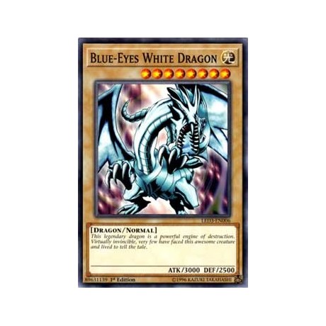 Blue-Eyes White Dragon - LED3-EN006