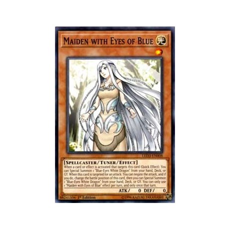 Maiden with Eyes of Blue - LED3-EN008