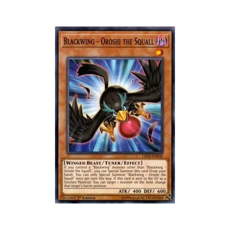 Blackwing - Oroshi the Squall - LED3-EN030