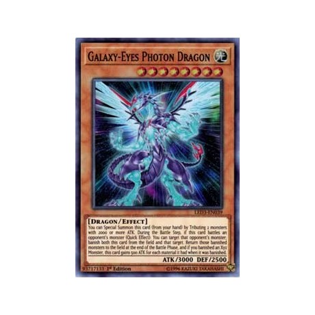 Galaxy-Eyes Photon Dragon - LED3-EN039