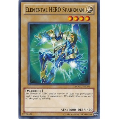 Elemental HERO Sparkman - LCGX-EN006