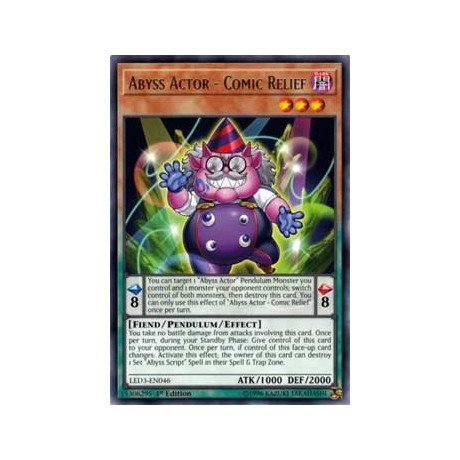 Abyss Actor - Comic Relief - LED3-EN046