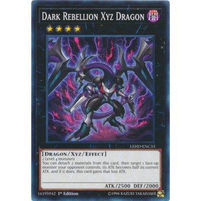 Dark Rebellion Xyz Dragon - LEHD-ENC33