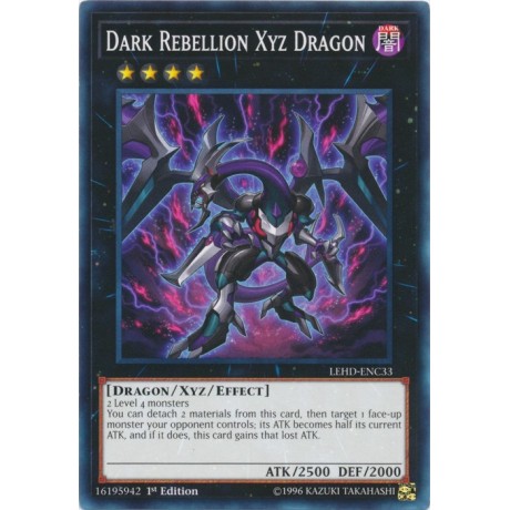 Dark Rebellion Xyz Dragon - LEHD-ENC33