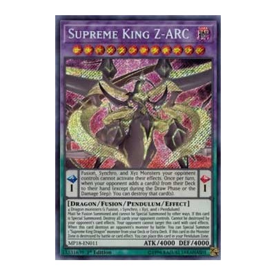 Supreme King Z-ARC - MP18-EN011