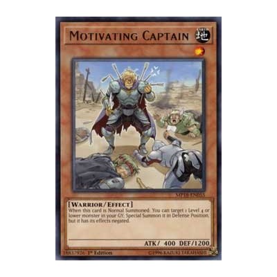 Motivating Captain - MP18-EN055