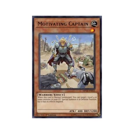 Motivating Captain - MP18-EN055