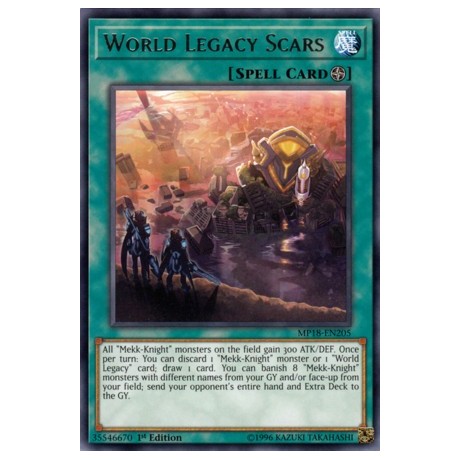 World Legacy Scars - MP18-EN205