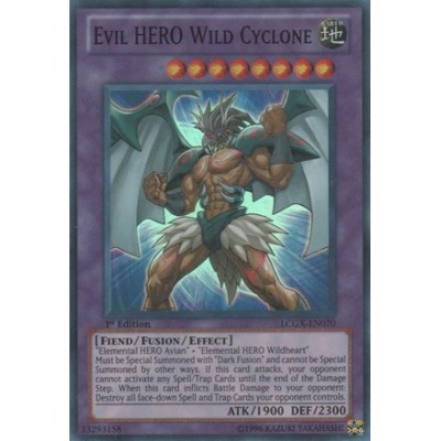 Evil HERO Wild Cyclone - LCGX-EN070